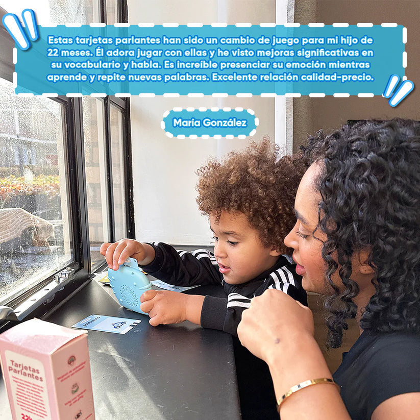 Lector de tarjetas educativas de ingles y español 🔊